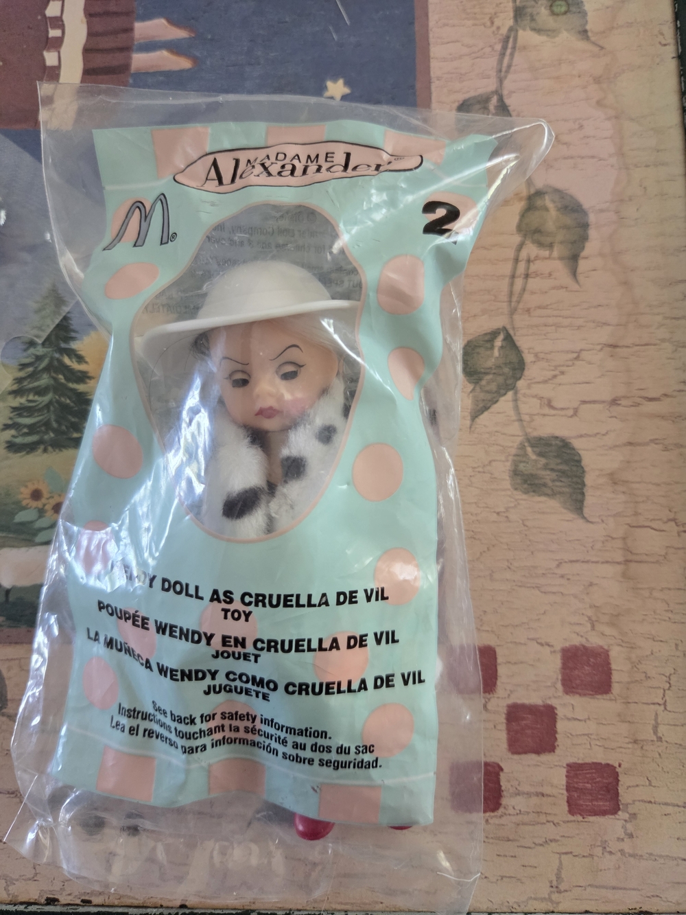Madame Alexander Doll in White Outfit with Red Shoes and Mint Packaging